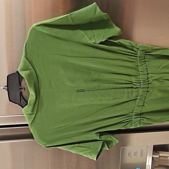 💕REFORMATION PETITES💕 Danika Dress ~ Palm Green Petite Small NWT - Picture 13 of 16